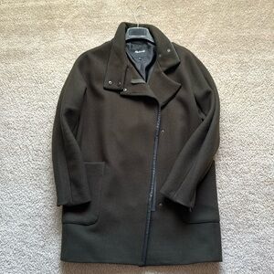 Madewell city grid coat